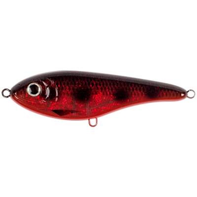 Джеркбейт Strike Pro Buster Jerk тонущий 15см 75гр 0,5-4,0м Bloody Spotted Bullhead C714G