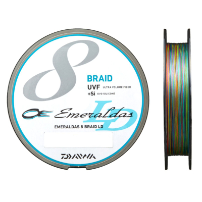 Шнур PE Daiwa UVF Emeraldas Sensor 8 Braid + Si 150m #0.5