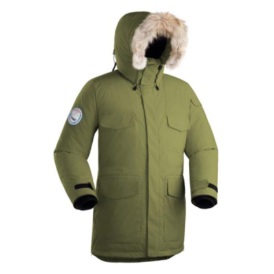 Куртка пуховая Bask Taimyr цв. Хаки Свтл размер 44