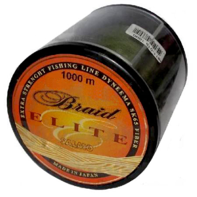 Леска плет. Salmo Elite Braid Green 1000m 0.40mm