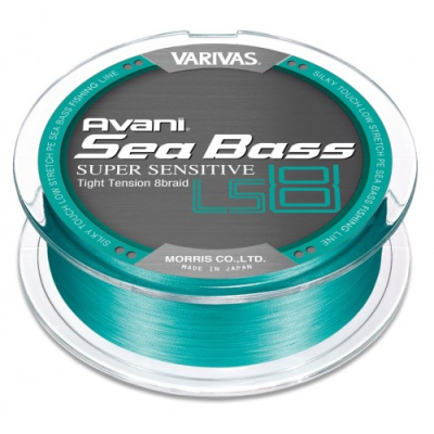 Плетеный шнур Varivas High Avani Sea Bass PE Super Sensetive LS8 150m 1.2