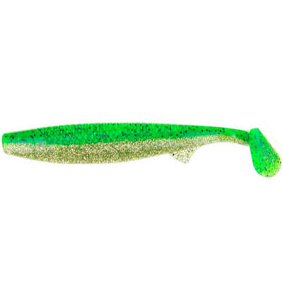 Силиконовая приманка Helios Pike King 6.3"/16 см Green Peas 3шт (HS-37-051)