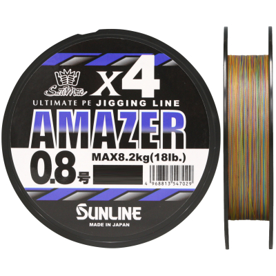 Шнур Sunline Amazer X4 300m #2,5/45LB