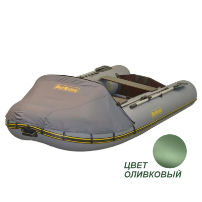 Надувная лодка BoatMaster 310TA люкс + тент носовой (цвет оливковый)                   