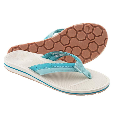 Шлепанцы Simms Women's Drifter Flip, 7, Aqua