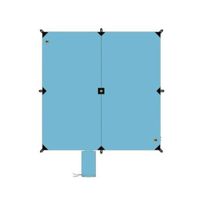 Тент Bask Canopy 3*3 V3 цв. Синий Свтл