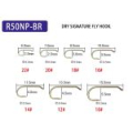 Вольфрамовая джиг-головка Mustad R50NP-BR #10, 4,0 мм, 0,55 гр., 3 шт., Natural / Gold / M.Red