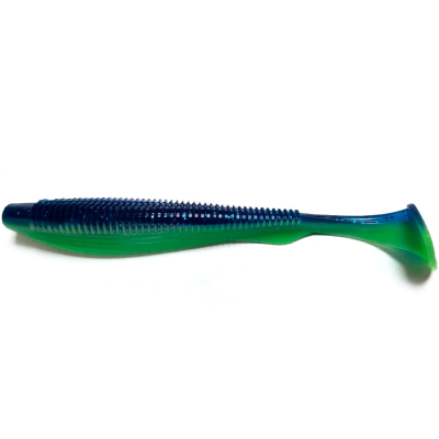 Силиконовая приманка Zemex Moby 3" цвет LS09, в уп. 6 шт