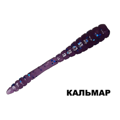 Силиконовая приманка Crazy Fish Tipsy 1.2" 69-30-99-6 кальмар цв. Grape