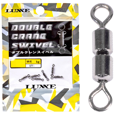 Вертлюжки Gamakatsu Double Crane Swivel NSB #7