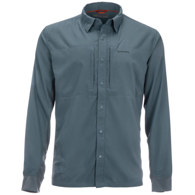 Рубашка Simms Bugstopper Intruder BiComp LS Shirt '21, Storm, XXL