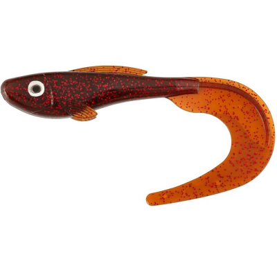 Силиконовая приманка Abu Garcia Beast Curl Tail 170mm цв. Red Motoroil
