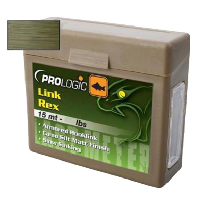 Поводковый материал Prologic Link Rex 15m 25lbs Camo Silt 45757