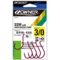 Крючок Owner Oh SSW red №6 10шт