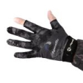 Перчатки без пальцев Aquatic ПЧ-10 Softshell (цвет Camo Black, размер L)