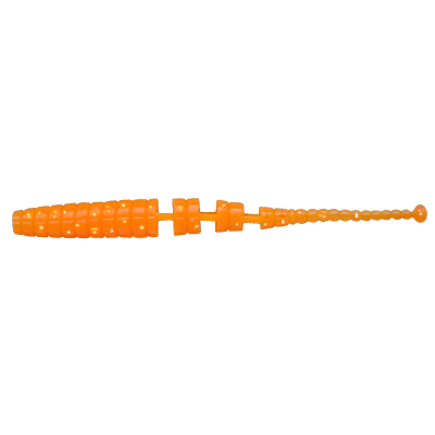 Силиконовая приманка Yaman Pro Dasty 0,9" цвет #03 - Carrot gold flake (уп.15шт)