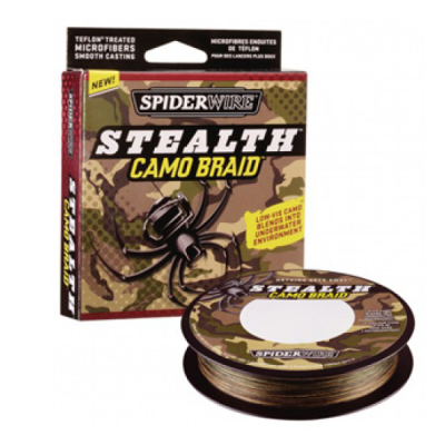 Шнур плетеный Spiderwire Stealth Camo 110m 0.35mm