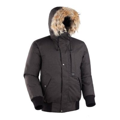 Куртка пуховая Bask Tobol цв. Серый Тмн размер 52