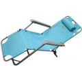 Кресло Woodland Lounger Oxford, складное, кемпинговое,  153x60x79см (сталь, цвет синий)
