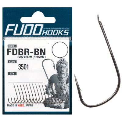 Крючок Fudo FDBR-BN 3501 № 12 (18 шт./уп.)