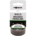 Поводковый материал Korda Basix Braided Hooklink 25lb 10м Camo green (KBX013)