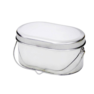 Котелок низкий 1,3 л. крышка без ручек