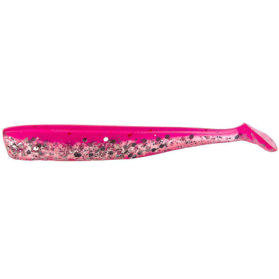 Силиконовая приманка Helios Chebak 3,15"/8 см Silver Sparkles & Pink 7шт. (HS-3-035)