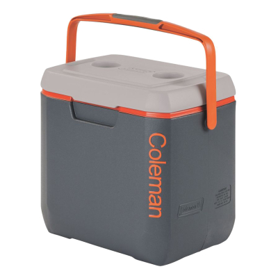 Контейнер изотермический Coleman 28 Quart Xtreme Grey (26.5 л) цвет серый с оранжевым