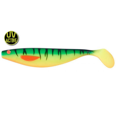 Силиконовая приманка Balzer Shirasu 13см/15гр. цв. Booster Fire Shark UV (13742 013)