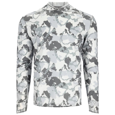 Термофутболка Simms SolarFlex Hoody, Regiment Camo Cinder, XXL