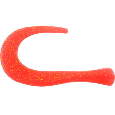 Хвост силиконовый для Strike Pro Guppie, цвет: красный с блестками 3шт (9931767)