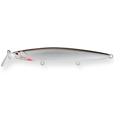 Воблер Strike Pro Scooter Minnow 90F, 90 мм, 6,6 гр. цвет A010-EP Black Back Silver (EG-186AF#A010-EP)