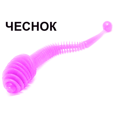 Мягкая приманка Boroda Baits Antares Medium цв. Лиловый, аттр. Чеснок, 7 шт./уп.