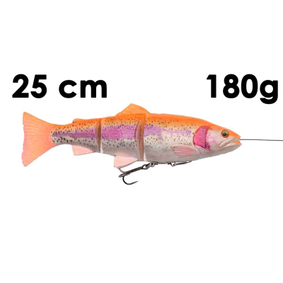 Приманка Savage Gear 4D Line Thru Trout SS 25cm 180g 02-Golden Albino 57397