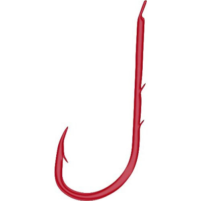 Крючок Gamakatsu BKS-5260Red c поводком №06 (0,22mm 45cm )(10шт)