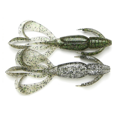 Силиконовая приманка Keitech Crazy Flapper 4.4" - #460 Silver Flash Craw