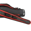 Чехол жесткий SHAMAN Spinning, черный (красный логотип) (125 диаметр, 160 длина)