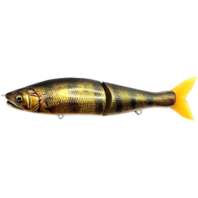 Воблер Gan Craft Jointed Claw 178 Type-15SS Slow Sinking #INT08-Real Perch