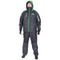 Костюм-поплавок мужской зимний ХСН "Angler prosport", hardguard, черный (зеленые молнии) (54-56/182)
