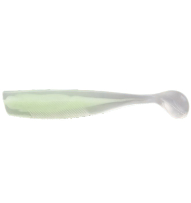Виброхвост Sprut Kuro 75mm/4.0g/TW (Transparent-White) (7шт)