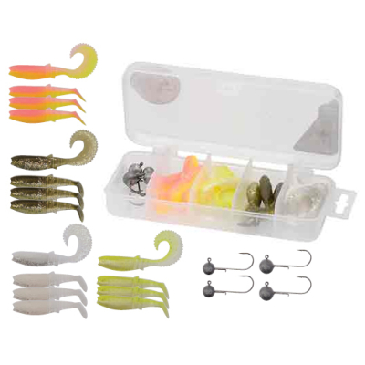 Набор приманок Savage Gear Cannibal Box Kit M 20pcs 57615