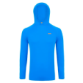 Футболка Pike Sunshield Hoodie Blue р. M