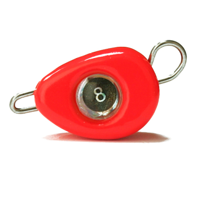 Груз крашеный разборная чебурашка "САПОГ" 14 гр., цвет 01- красный GCR(S)C-14-01 10 шт