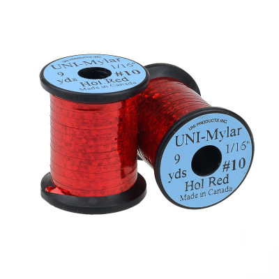 Нить UNI Mylar #12 Holographic Red3/64``