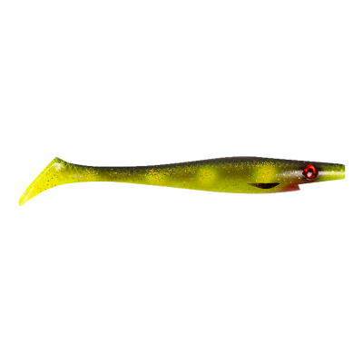 Силиконовая приманка Strike Pro Pig Shad Tournament 180мм 30гр (SP-172M) цвет: Spotted Bullhead