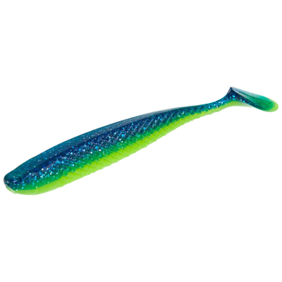 Силиконовая приманка Lucky John 3D Series Slick Shad Paddle 4.5" цвет Z17 4шт.