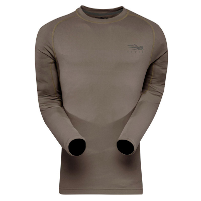 Футболка Sitka Core Lt Wt Crew - LS цв. Pyrite р. M 