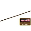 Поводок карповый Carpe Diem Vigilante 45lb, 20cm, Brown Incizor № 2 IN2VI45B