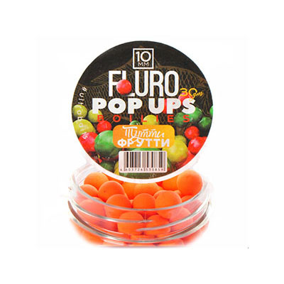 Бойлы плавающие Ultrabaits Fluro Pop Ups (Тутти - Фрутти) 14мм