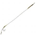Поводок готовый с крючком и лентяйкой Carp Pro CS №4 25lb